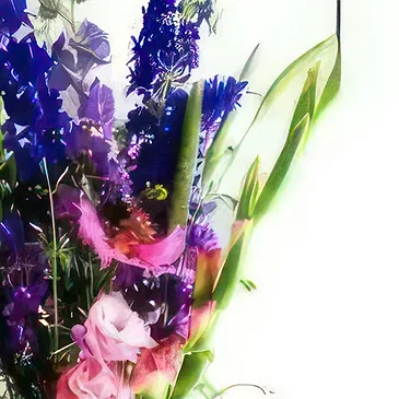 Ouled Maaref flowers  -  Bluebird Flower Bouquet/Arrangement