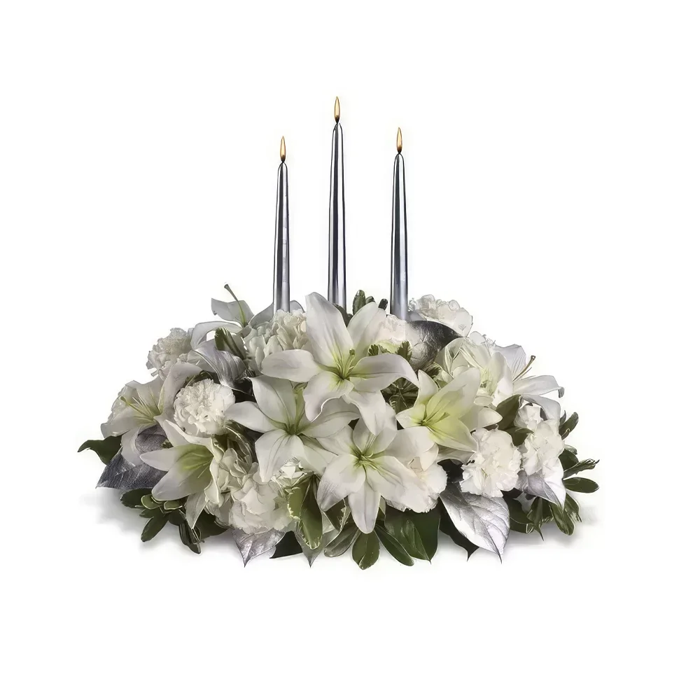 fleuriste fleurs de Ibiza- Inspiration blanche Bouquet/Arrangement floral
