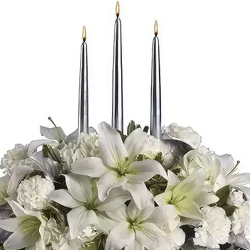 Cala Llonga flowers  -  White Inspiration Flower Bouquet/Arrangement