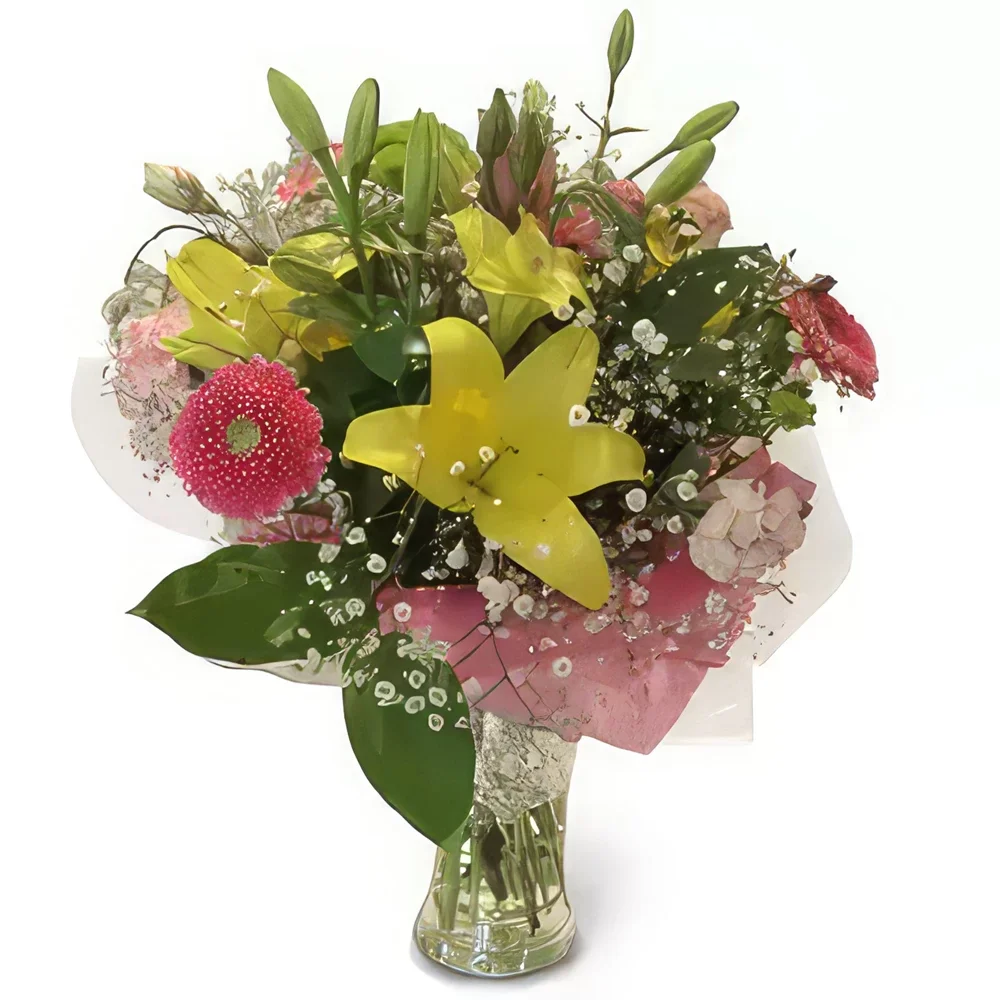 Krakkó-virágok- Több ponton érzékelő Virágkötészeti csokor