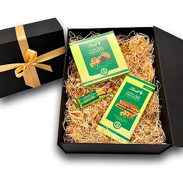Italy flowers  -  Lindt Dubai Style Luxury Letterbox Chocolate  Flower Bouquet/Arrangement