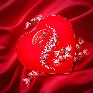Hoya Andrea kukat- Lindt runsas luksus suklaan lahjapakkaus Kukka kukkakimppu
