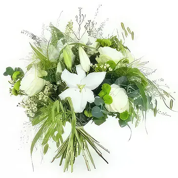 Le François flowers  -  Livorno Rustic White Bouquet Flower Bouquet/Arrangement
