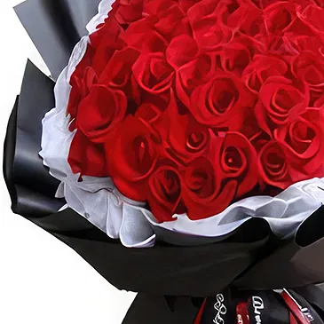Thủ Dầu Một flowers  -  Deep Red Flower Bouquet/Arrangement