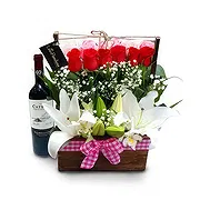 San Manuel Online Blumenhändler - Klassische Liebe Blumenstrauß
