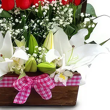 San Manuel Blumen Florist- Klassische Liebe Bouquet/Blumenschmuck