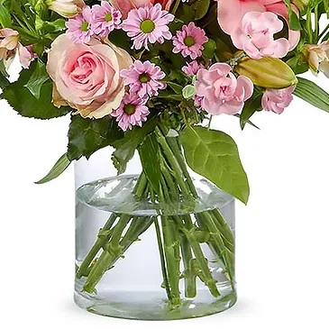 Amsterdam-Zuidoost flowers  -  Beautiful pink bouquet Flower Bouquet/Arrangement