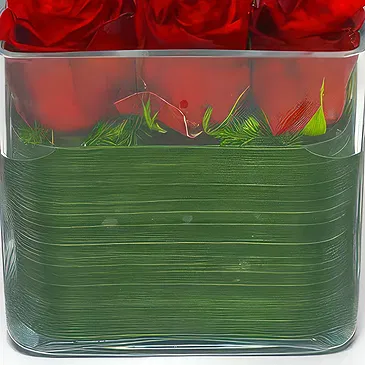 Prokuplje flowers  -  Heartfelt Roses Duo Flower Bouquet/Arrangement