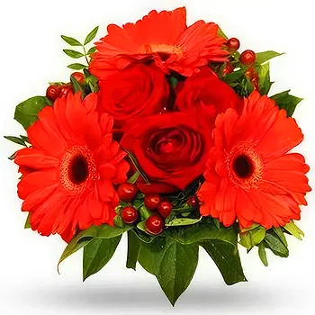 Serbia flowers  -  Lovely Reds Flower Delivery