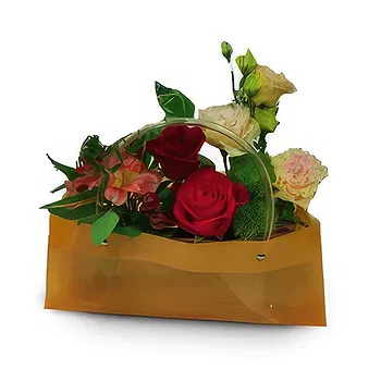flores de Zaragoza- Segurando o amor Flor Entrega