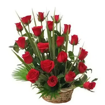 Macuilacatl Chico flowers  -  Basket love Flower Bouquet/Arrangement