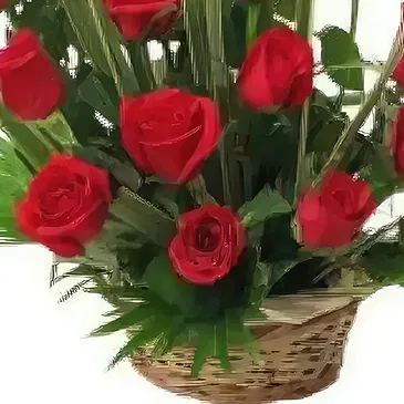 Macuilacatl Chico flowers  -  Basket love Flower Bouquet/Arrangement