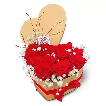 Ibiza flowers  -  Roses Arrangement 3 Flower Delivery