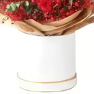 Sitrah blommor- Blandade röda blommor Bukett/blomsterarrangemang