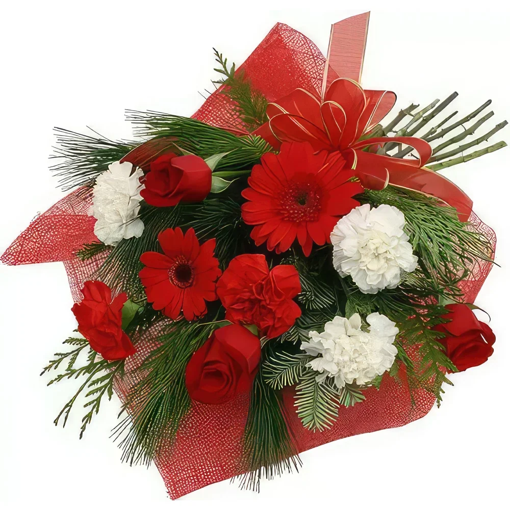 Тенерифе цветя- Червена красавица Букет/договореност цвете