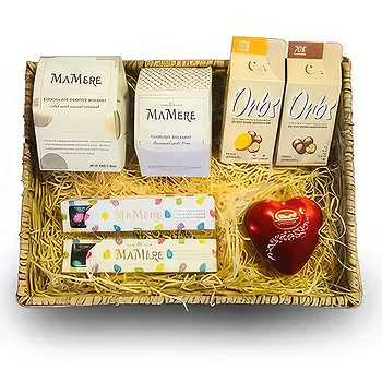 Amsterdam flowers  -   Chocolate Basket Flower Delivery