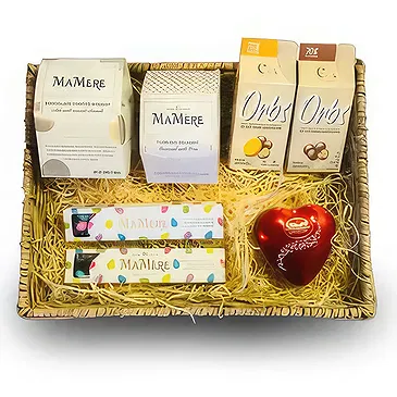 Douglas Blumen Florist- Schokoladenkorb Bouquet/Blumenschmuck