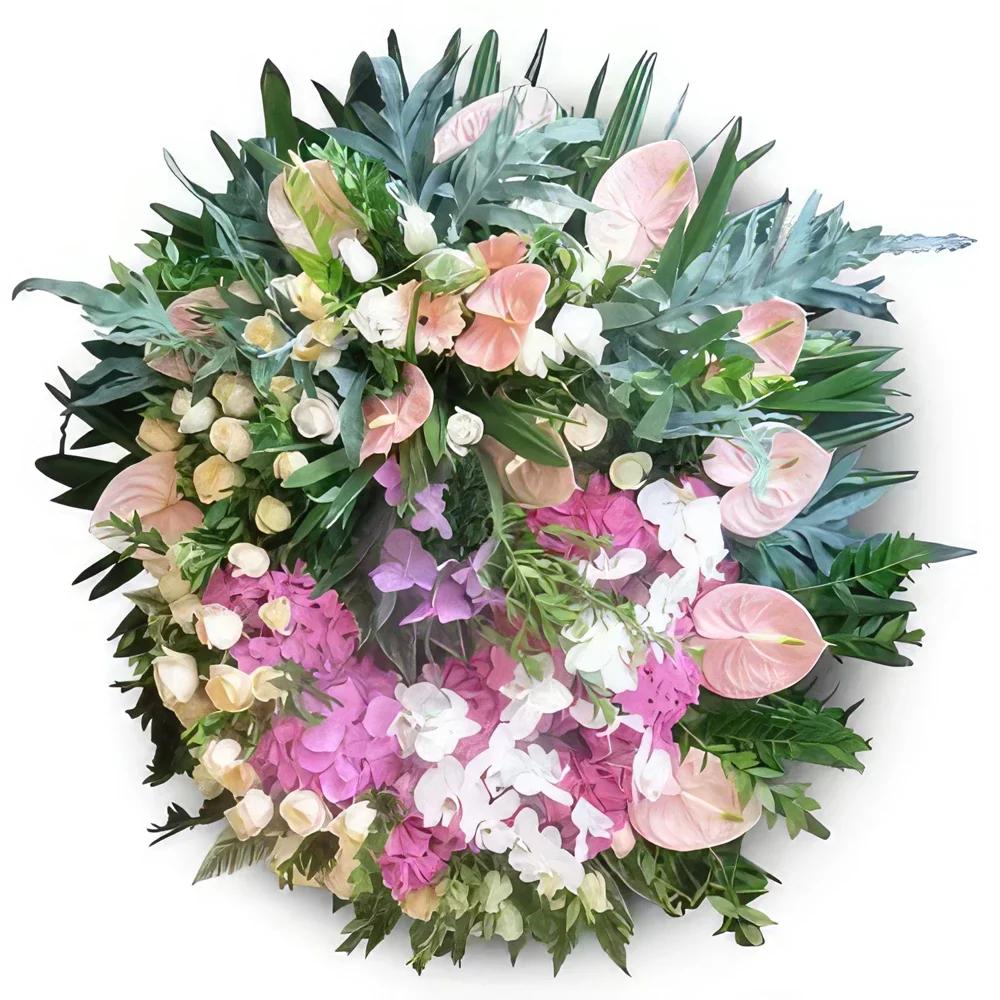 Portimao kvety- Večné spomienky Aranžovanie kytice