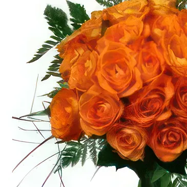 Portugal flowers  -  Amber Delight Flower Bouquet/Arrangement