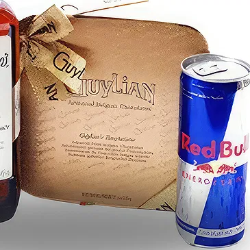 Montenegro blomster- Luksus Whisky Chokoladegave Blomst buket/Arrangement