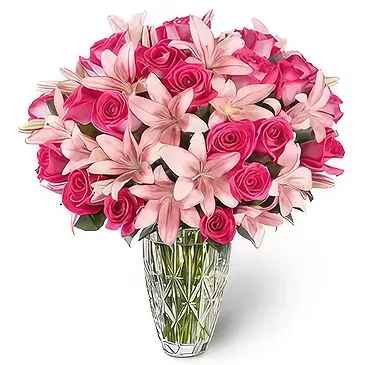 Dubai internet stad bloemen bloemist- Magische kleur Boeket/bloemstuk