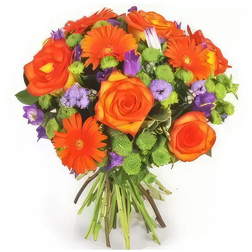 Нант цветя- Величествен букет цветя Букет/договореност цвете