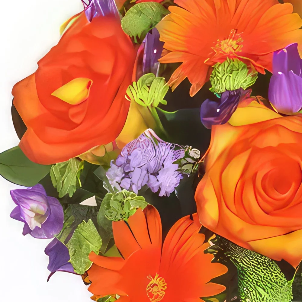 Бордо цветя- Величествен букет цветя Букет/договореност цвете
