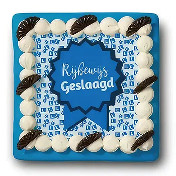 Amsterdam flowers  -  Marzipan pie 'Passed' Flower Delivery