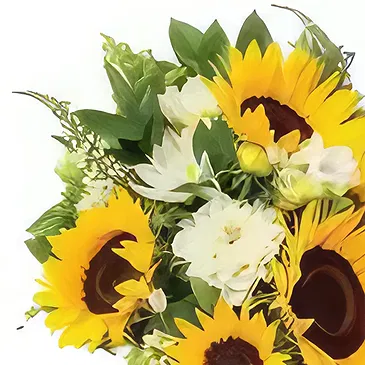 Garhoud flowers  -  Mellow Yellow Flower Bouquet/Arrangement