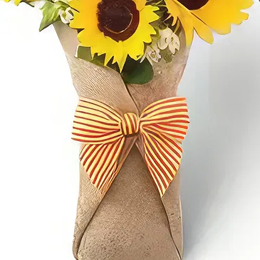 Garhoud flowers  -  Mellow Yellow Flower Bouquet/Arrangement
