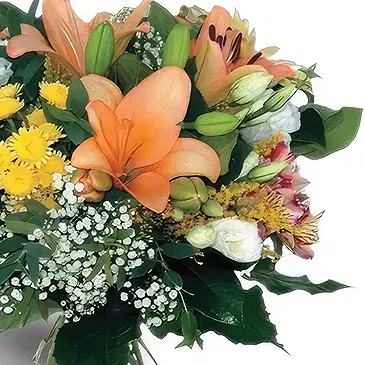 Cala Llonga flowers  -  Golden Bouquet Flower Bouquet/Arrangement
