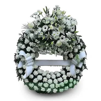 Cala Llonga flowers  -  Quiet Reflection Wreath Flower Delivery