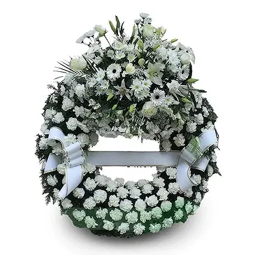 Cala Llonga flowers  -  Quiet Reflection Wreath Flower Bouquet/Arrangement