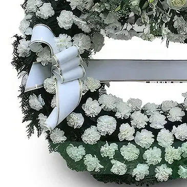 Cala Llonga flowers  -  Quiet Reflection Wreath Flower Bouquet/Arrangement