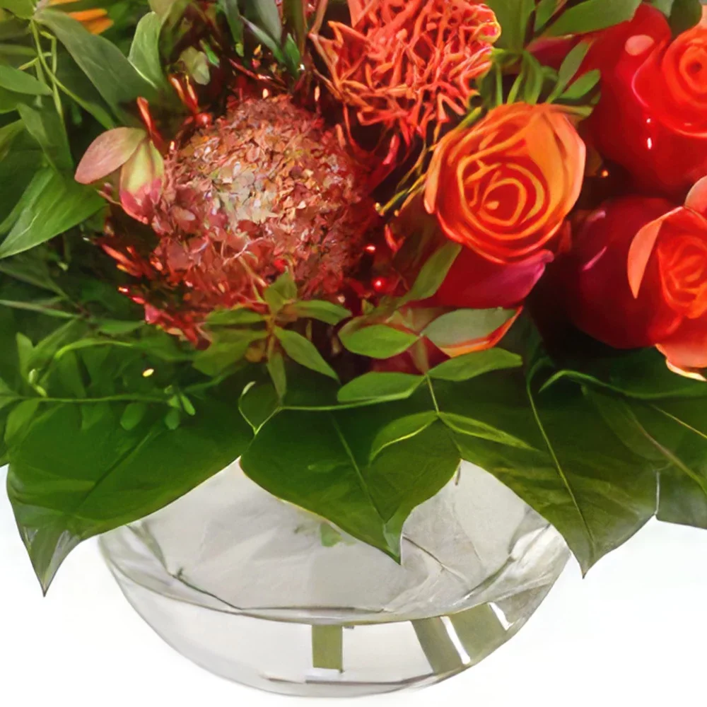 Nurnberg rože- Polnočni sanje Cvet šopek/dogovor