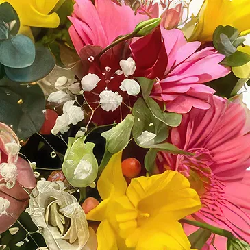 Ibiza flowers  -  Small Format Flower Bouquet/Arrangement