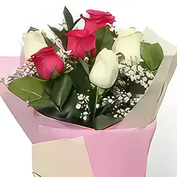 fleuriste fleurs de Ville internet de Dubaï- Match de mélanger Bouquet/Arrangement floral