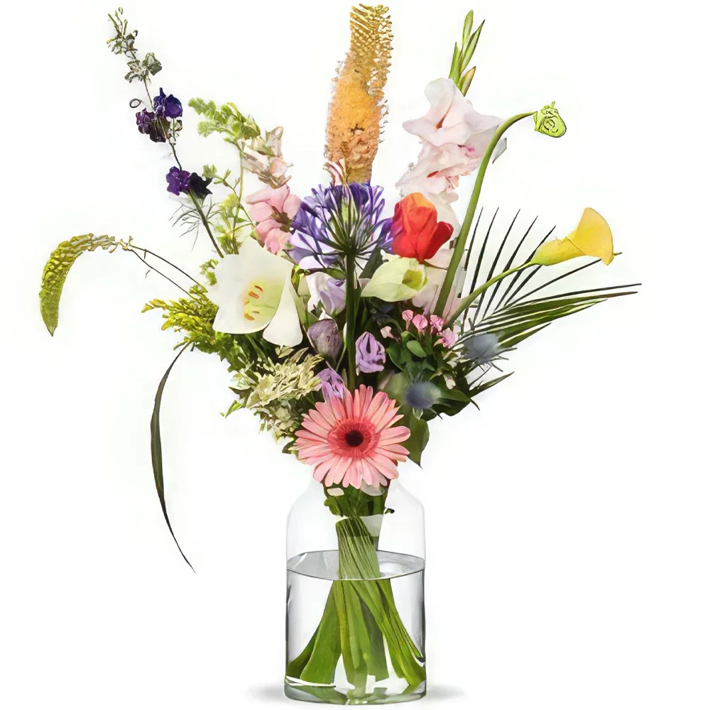 אמסטרדם פרחים- חגיגה מעורבת זר פרחים/סידור פרחים