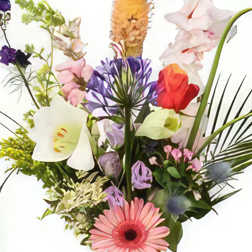 Den Haag bloemen bloemist- Gemengd feest Boeket/bloemstuk