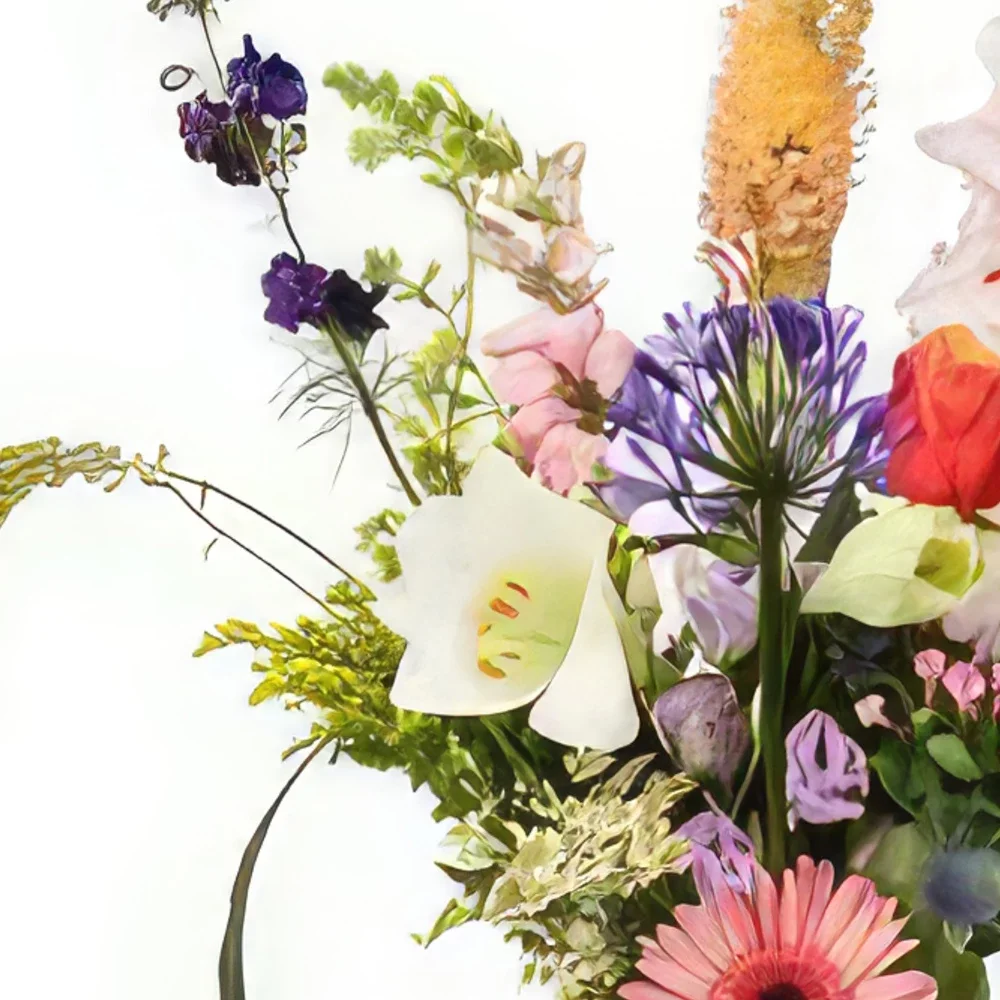 Den Haag bloemen bloemist- Gemengd feest Boeket/bloemstuk