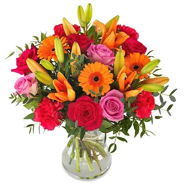 fiorista fiori di Firenze- Mazzo di fiori per l'onomastico Bouquet floreale