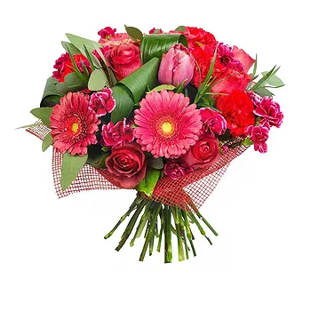 San Marino flowers  -  Bouquet of red flowers Delivery