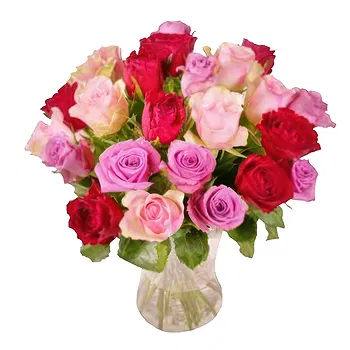 Norway flowers  -  Mixed Roses in a Beautiful Arrangement Flower Delivery