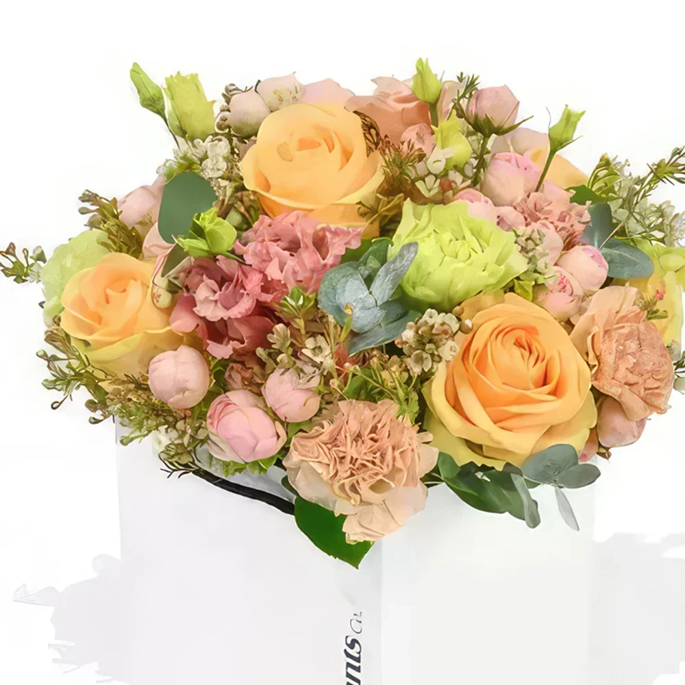Birmingham flori- Peachy & Moet Buchet/aranjament floral