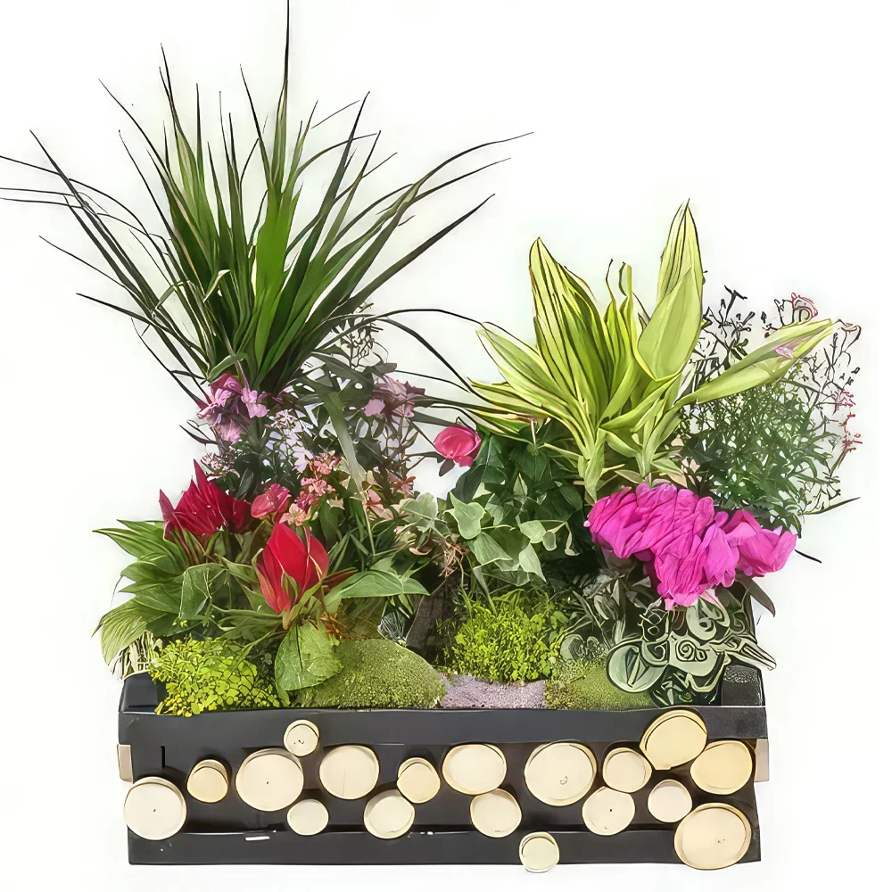 fleuriste fleurs de Tarbes- Composition de deuil Le Jardin d'Olympe Bouquet/Arrangement floral