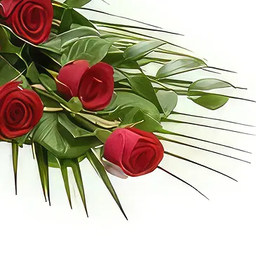 Ajtos Blumen Florist- Trauerveranstaltung, florale Hommage Bouquet/Blumenschmuck