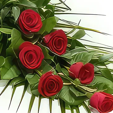 Ajtos Blumen Florist- Trauerveranstaltung, florale Hommage Bouquet/Blumenschmuck