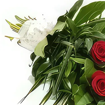 Ajtos Blumen Florist- Trauerveranstaltung, florale Hommage Bouquet/Blumenschmuck