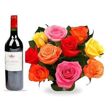 Greece flowers  -  Colorful Choice Flower Bouquet/Arrangement
