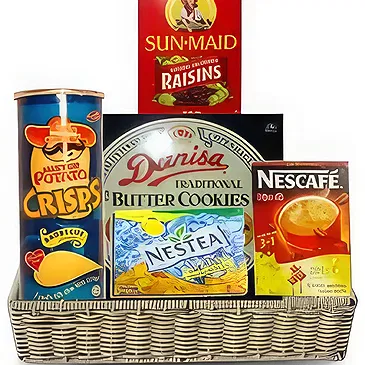 Vietnam flowers  -  Holiday Cheer Gift Basket Flower Bouquet/Arrangement